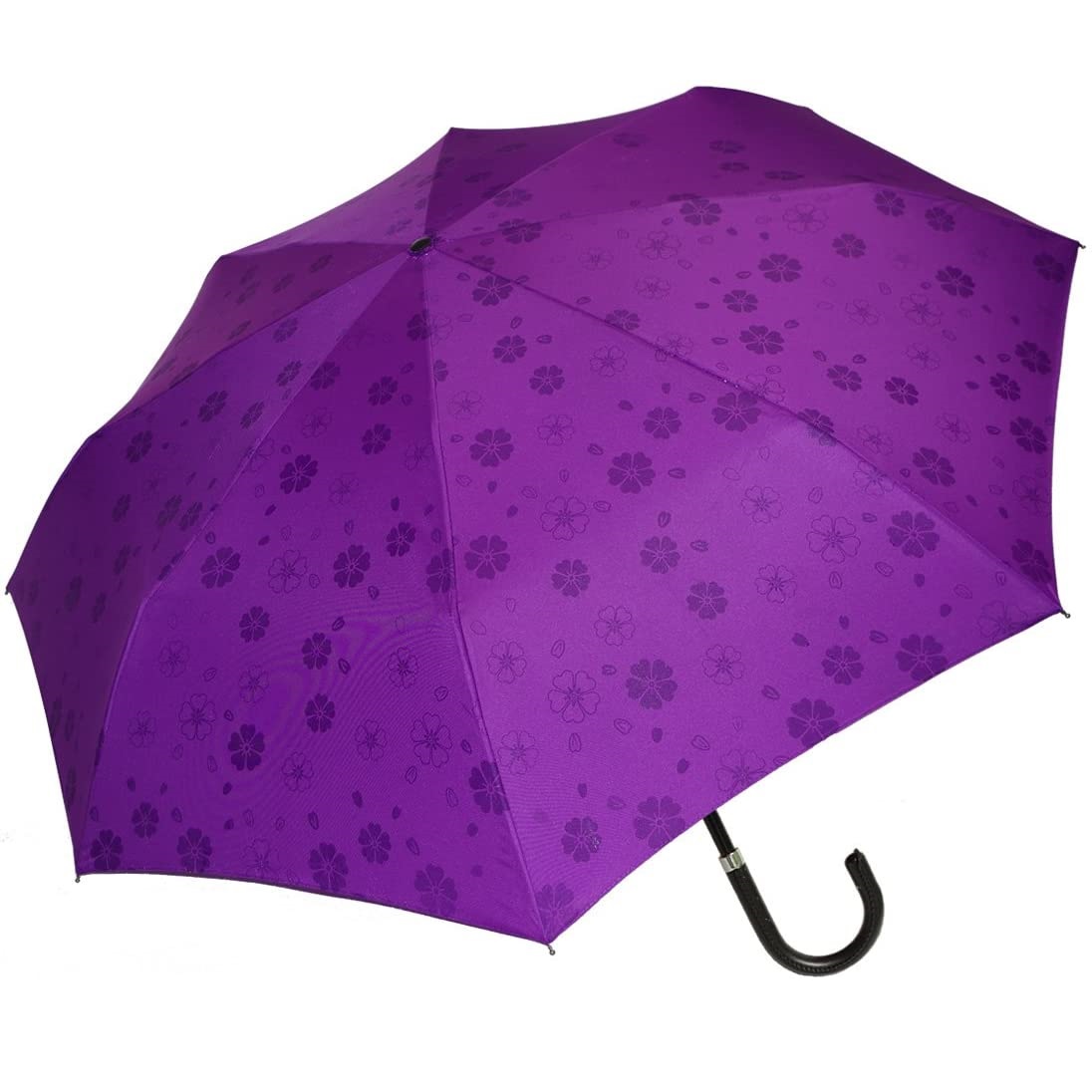 Paraguas Plegable Sombrilla de Mano para Sol Lluvia K02 Fucsia - Promart